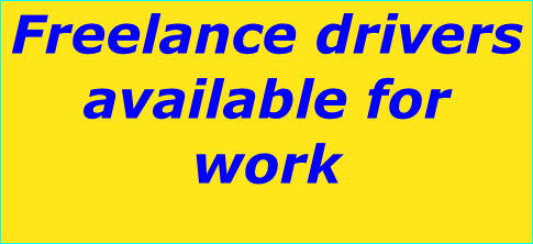 Freelance drivers available for work